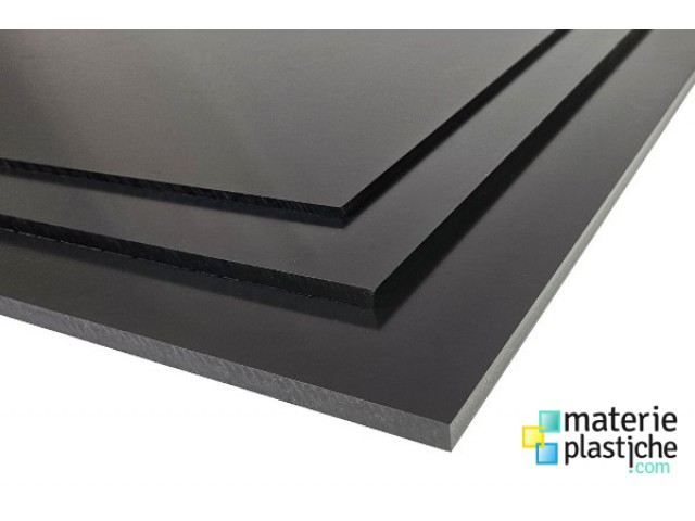 Pvc Estruso Nero spessore 3mm